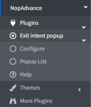 Exit Intent Popup plugin page